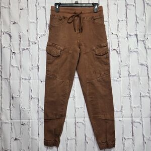 Duluth Trading Pants Womens Sz 2  Double Knee Cargo Workwear Utility Pockets